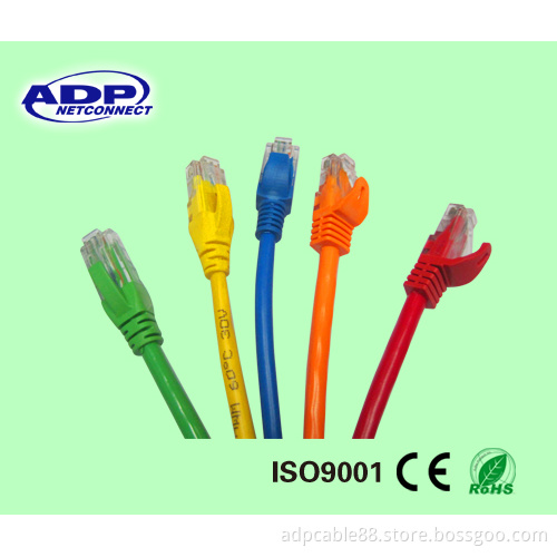 Patch Cord UTP Cat5e with Colorful PVC Jacket